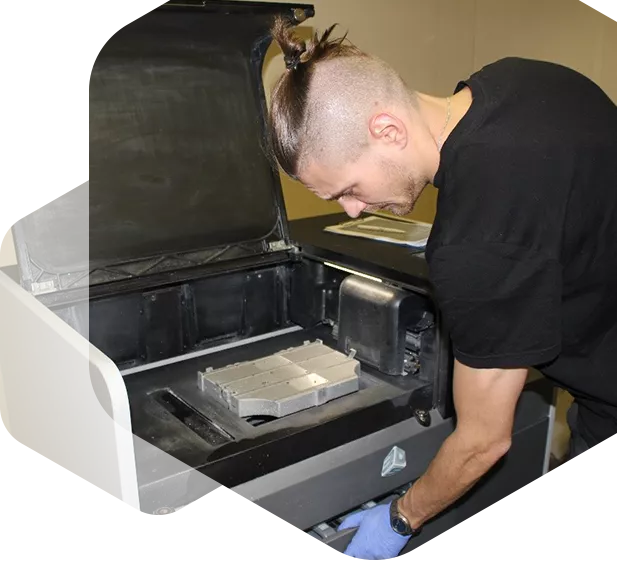 Восстановление качества печати на 3D-принтере 3D Systems ProJet MJP 2500