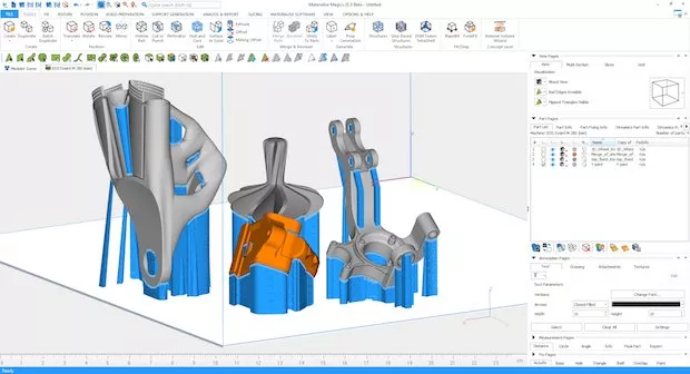 Программный продукт Materialise Magics RP №3