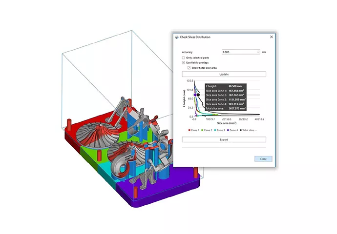 Программный продукт Materialise Magics Slice Module №1
