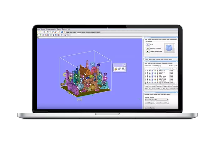 Программный продукт Build Processor EOS Plastics №1