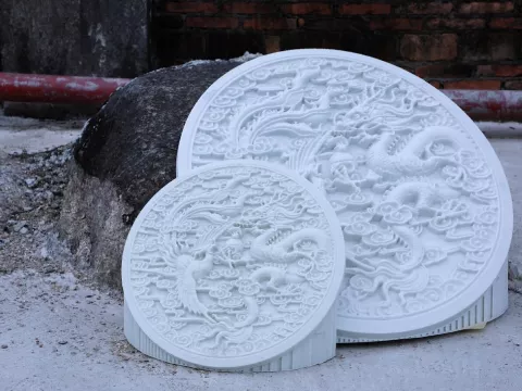 Высокоскоростная 3D‑печать сложного декора из&nbsp;гранул полимера 