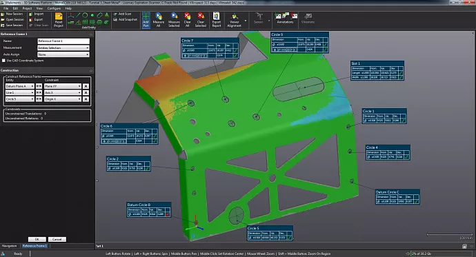 Программный продукт Creaform VXinspect и VXinspect|Elite