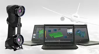 HandySCAN AEROPACK от Creaform – самое выгодное комплексное решение для контроля качества в авиации 