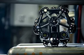 Ручной 3D-сканер MetraSCAN BLACK для контроля качества – новинка в каталоге iQB Technologies